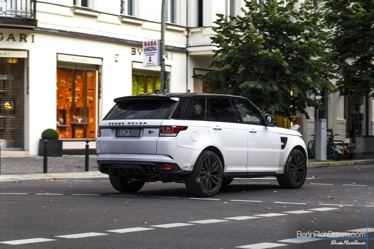 Land Rover Range Rover Sport SVR spotted in Berlin — BerlinRichStreets